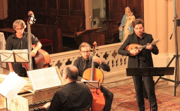 Concerto italiano et Julien Martineau, mandoline. Bellecombe. juill. 2019