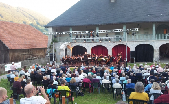 Orchestre des Pays de Savoie. Chartreuse d'Aillon. Juillet 2019