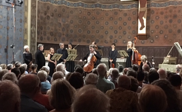 Jérôme Pernoo, violoncelle, et les Musiciens du Louvre. Le Châtelard. Août 2019