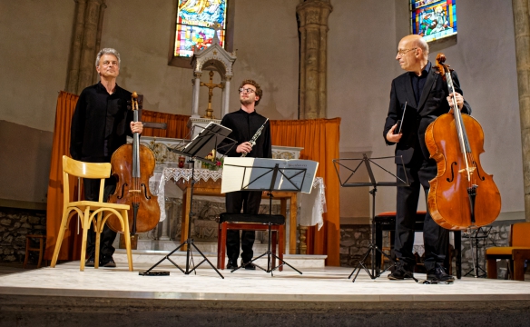 28 juillet 2021 à FRETERIVE - Roland, Gabriel et Raphaël PIDOUX