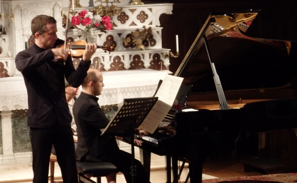 Tedi Papavrami et Nelson Goerner, Doucy-en-Bauges. Août 2016